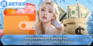Khuyến Mãi Nạp Đầu BET88 - Sự Kiện Thưởng Quà Tặng Tân Thủ